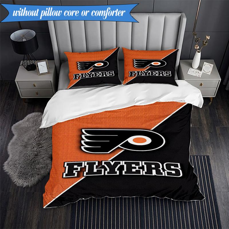 3PCS Flyers Team Logo Art Bedding Set,Including 1pc Duvet Cover And 2pcs Pillowcases Perfect for Bedroom, Dormitory, Fan Christmas gift