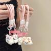 Plush Puppy Doll Pendant Mobile Phone Lanyard Clip Portable Rope Braided Rope Wrist Creative Anti-Drop