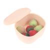 200/300/600 Ml Silikon Bento Kutuları Öğle Yemeği Kabı Sızdırmaz Öğle Yemeği Kabı, Bpa İçermez, Bulaşık Makinesinde Yıkanabilir