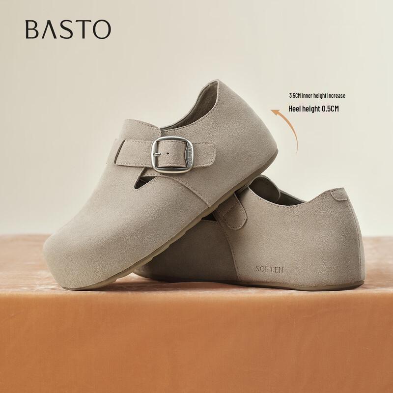 Besto Women's Vanilla Mousse Platform Mary Jane Shoes B9033AM6
