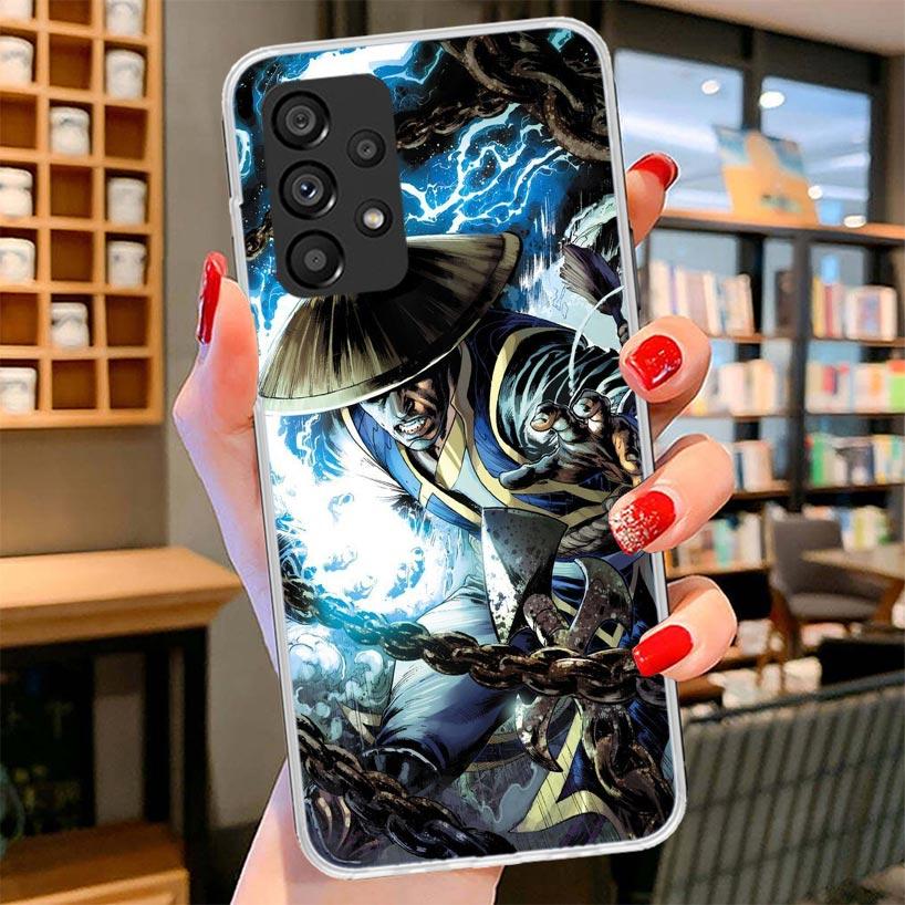Mortal Kombat Phone Case For Samsung Galaxy A17 A37 A57 A16 A26 A36 A56 A15 A25 A35 A55 A14 A24 A34 A54 A13 A23 A33 A53 Galaxy A