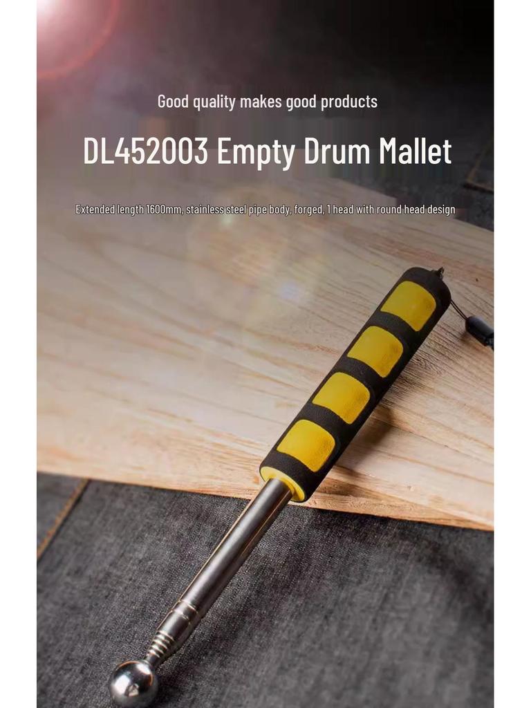 Hollow Drum Hammer Inspection Set for Thick Floor Tiles with Telescopic Rod