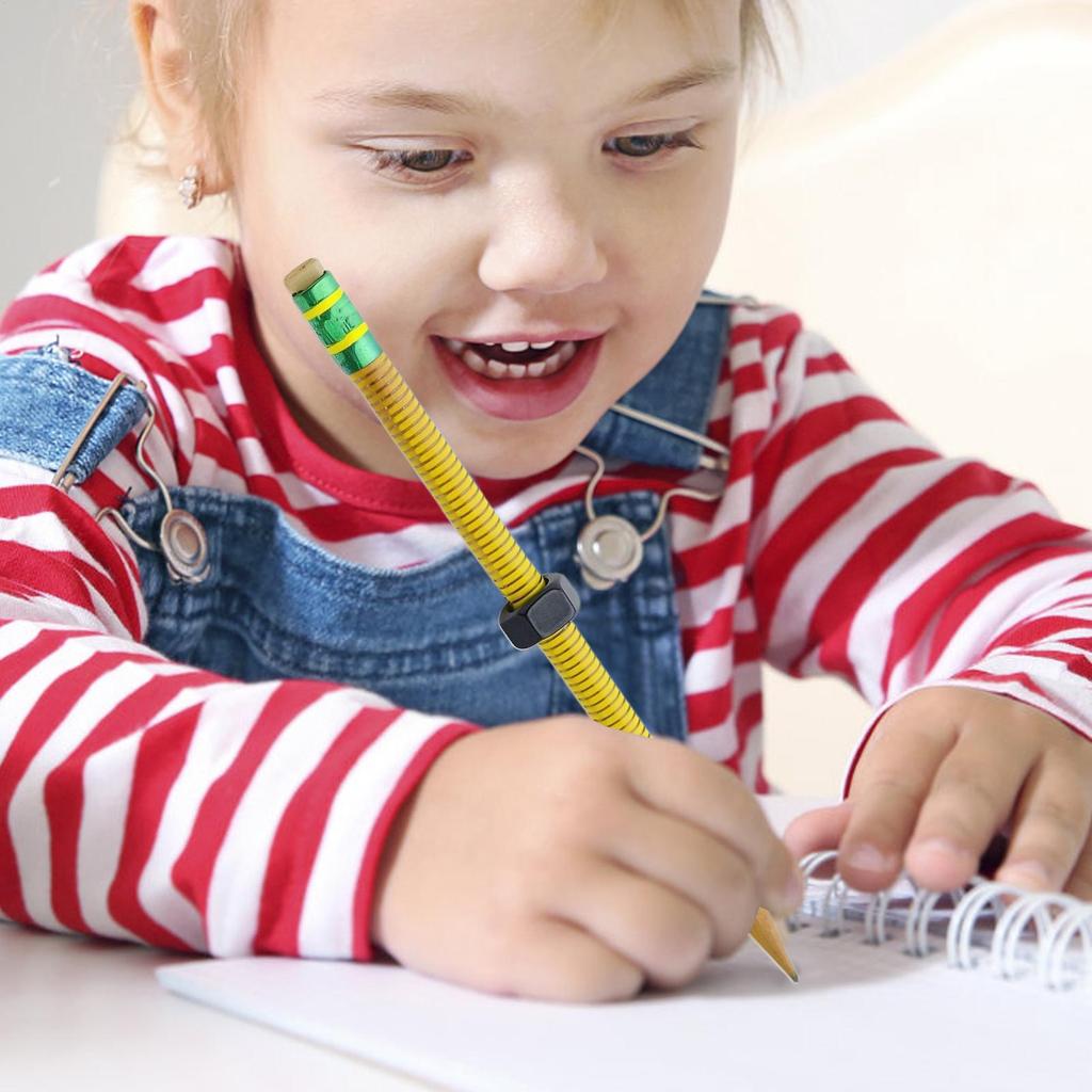 Stress Relief Pencil Enhances Focus  Rotating Pen Threaded Fidget Pencil For  Kids