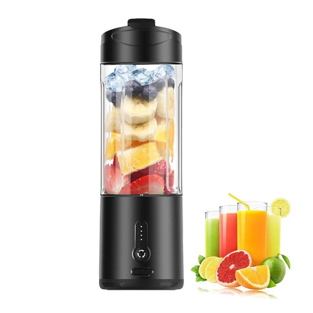 Portable Blender Powerful 6 Balde Personal Juicer For Shakes And Smoothies Usb Rechargeable Portable Cup Fruit Fresh Juice Mixer