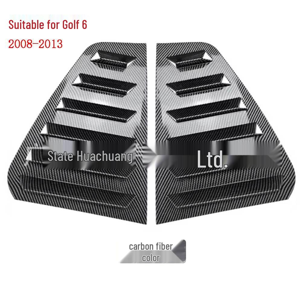 Dwustronne Trójkątne Żaluzje Okienne do Volkswagen Golf MK5, MK6, MK8 (2003-2024)