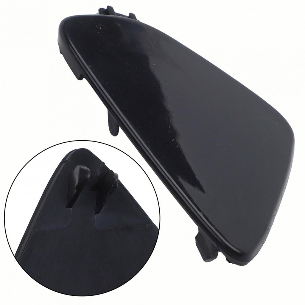 Per Volvo XC60 2014 2017 Coperchio Tappo Gancio di Traino Paraurti Anteriore Plastica Nero Adattamento OEM