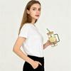 Square Glass Tumbler with Handle And Lid 380ml Transparent Coffee Cup Portable Tea Milk Jar for Hot Cold Drinks Travel Water Cup