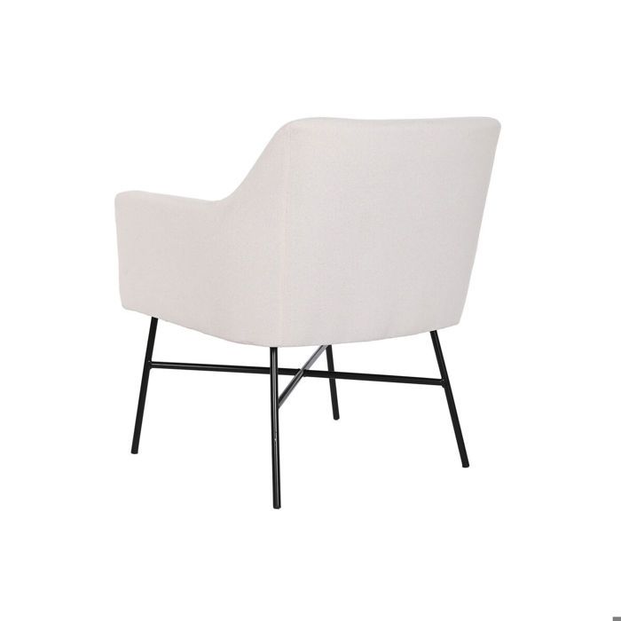 Fauteuil en métal - DKD HOME DECOR - Beige - Chic - Moderne - Adulte