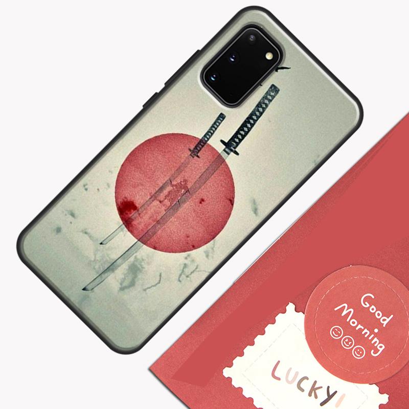 Japan Samurai Ninja Ronin Phone Case For Samsung Galaxy S25 S26 Ultra S20 S21 S22 S23 S24 Plus S9 S10 S25 FE Cover Shell