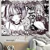 Luxury Fashion Hot Cute Pink Angel Tapestry Decoration Bedroom Dormitory Background Cloth Holiday Home Living Room Club Tapestry