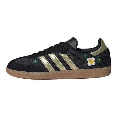 Liberty London x Samba OG Schwarz Gold Damen Sneaker Gummi IH1331