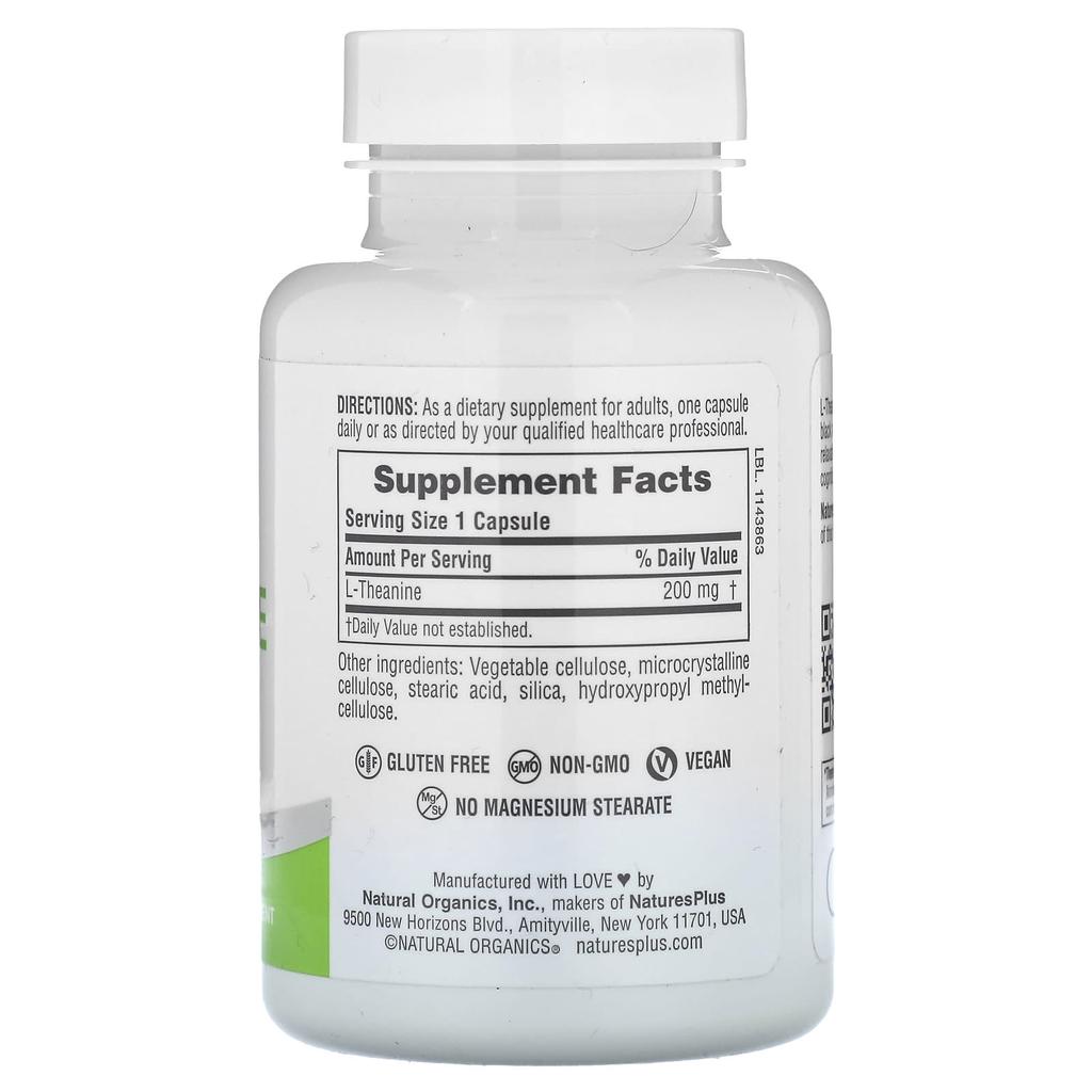 Pro L-Theanin 200, 60 Kapseln (200mg pro Kapsel)