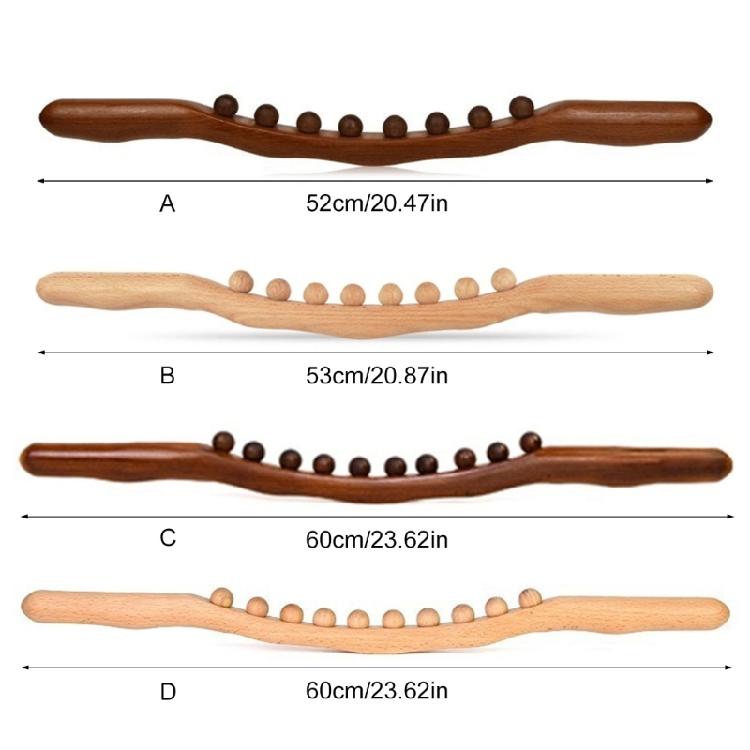 Wood Therapy Massage Tool Portable Manual Roller Stick for Athletes and Office Worker To Relieve Muscle Fatigue