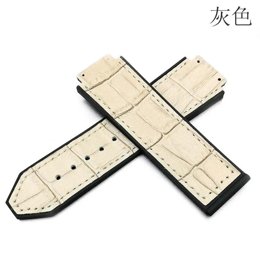 26mm*19mm skinnklokkeremspenne 22mm for HUBLOT Big Bang Series Silikonklokke Armbåndsurtilbehør