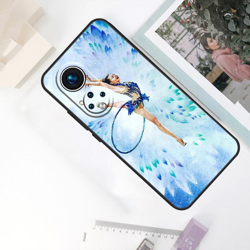 

Gymnastics Oil Painting For Honor Magic 8 Pro 5 6 7 Lite Case For Honor Win RT 400 200 50 70 90 X8c X8b X9a X9b X9c Honor 400 Lite