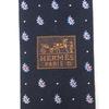 Pristine HERMES tie Cravat Paisley Dot silk mens 349289T Used
