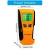 3-in-1 Wall Stud Finder Wood Studs Metal Detecion Detection of live cable Metal Depth Measurement Finder Wall Detector Scanner