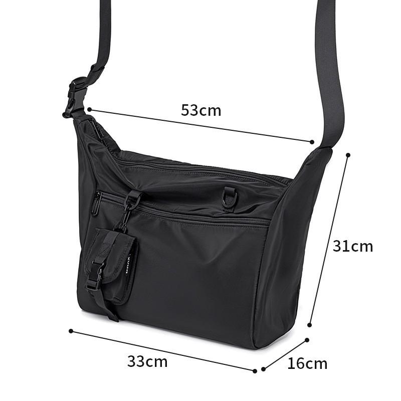 Crossbody Bag Messenger Trendy Fashionable Men s Single Shoulder Computer Backpack Diagonally Crossing Street 33x16x31