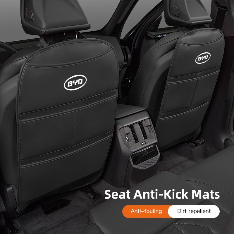 1Pcs Car Seat Anti-Kick Pad Anti-scratch Protective Cover For BYD Atto 3 Yuan Plus Han Tang EV F3 E6 Dmi Song F0 Qin Pro G3 Ea1