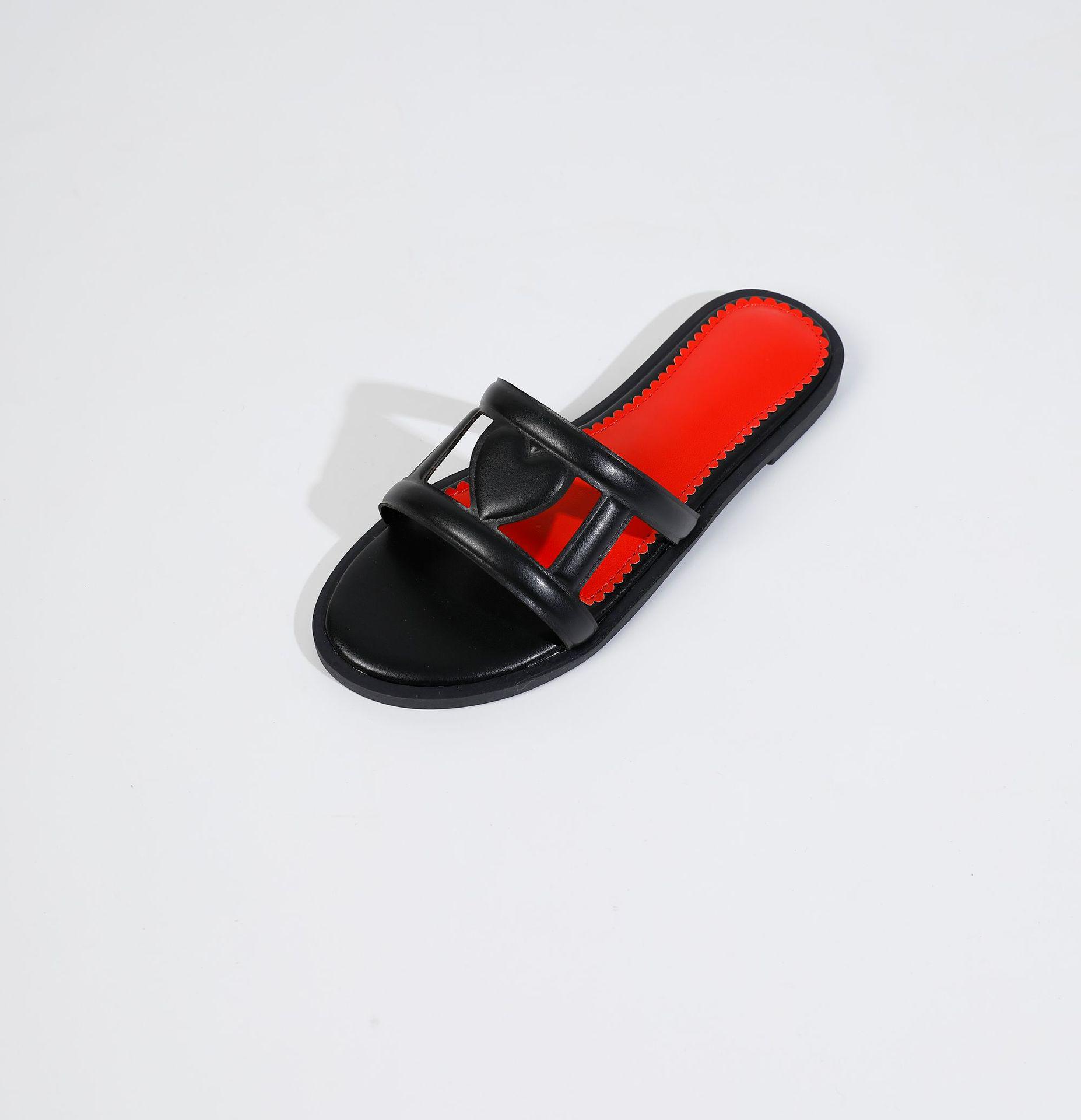 2025 Women s Low Heel Flat Sandals with Round Toe and Laser Design 41 чёрный