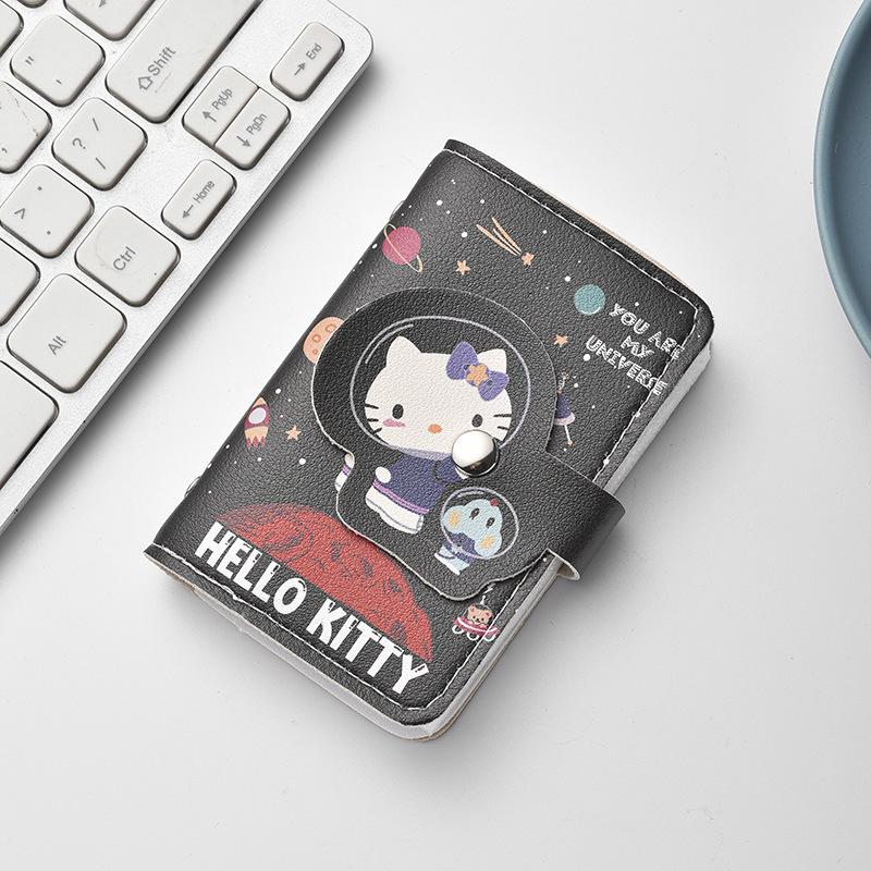 Snoopy Cartoon Large Capacity Soft PU ID Holder with Multiple Card Slots