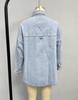 European & American Urban Casual Women's Washed Denim Jacket