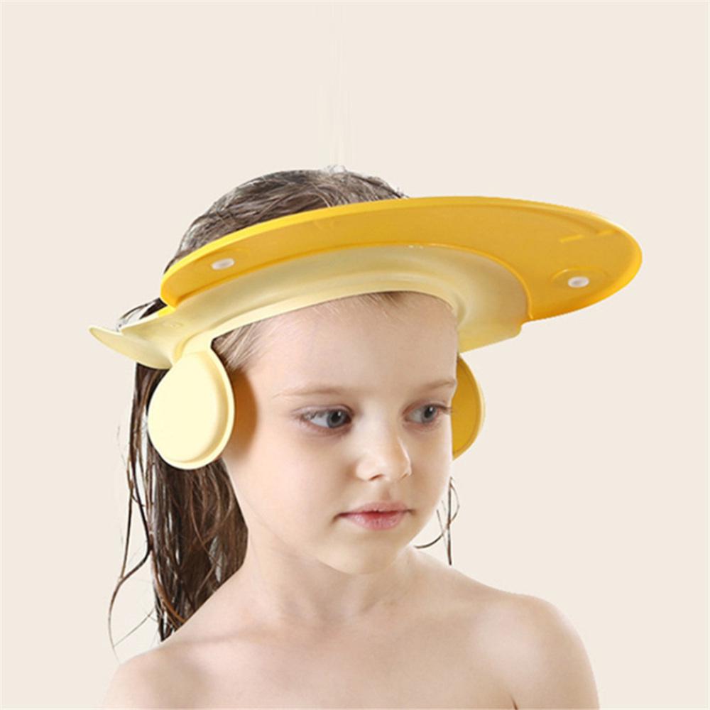 Buy Baby Shampoo Cap Waterproof Ear Protector Hat Adjustable Silicone