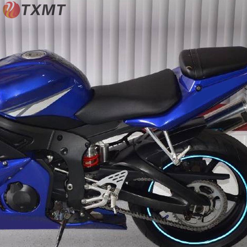 Yamaha YZF600 R6 03-05 Front & Rear Leather Seat Cushions with Front Seat Bag