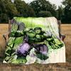 The hero Mighty Transformation Blanket Flannel Throw for Sofa, Indoor, Camping, Living Room, Office, Chair, And Bed Soft Birthday Gift