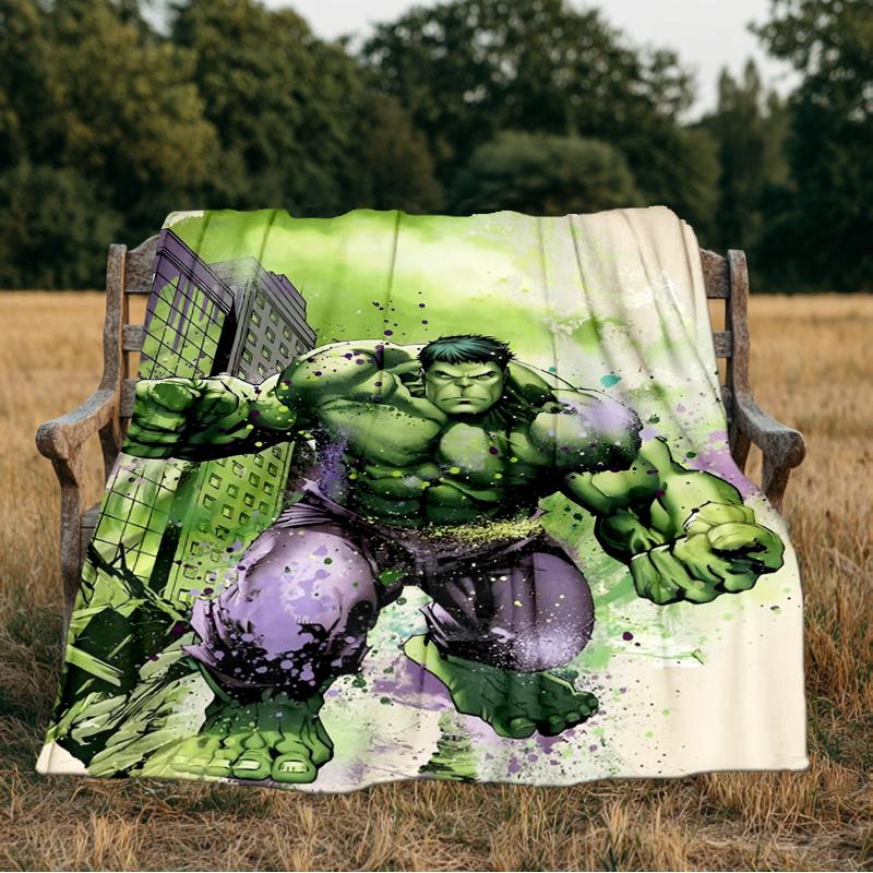 The hero Mighty Transformation Blanket Flannel Throw for Sofa, Indoor, Camping, Living Room, Office, Chair, And Bed Soft Birthday Gift