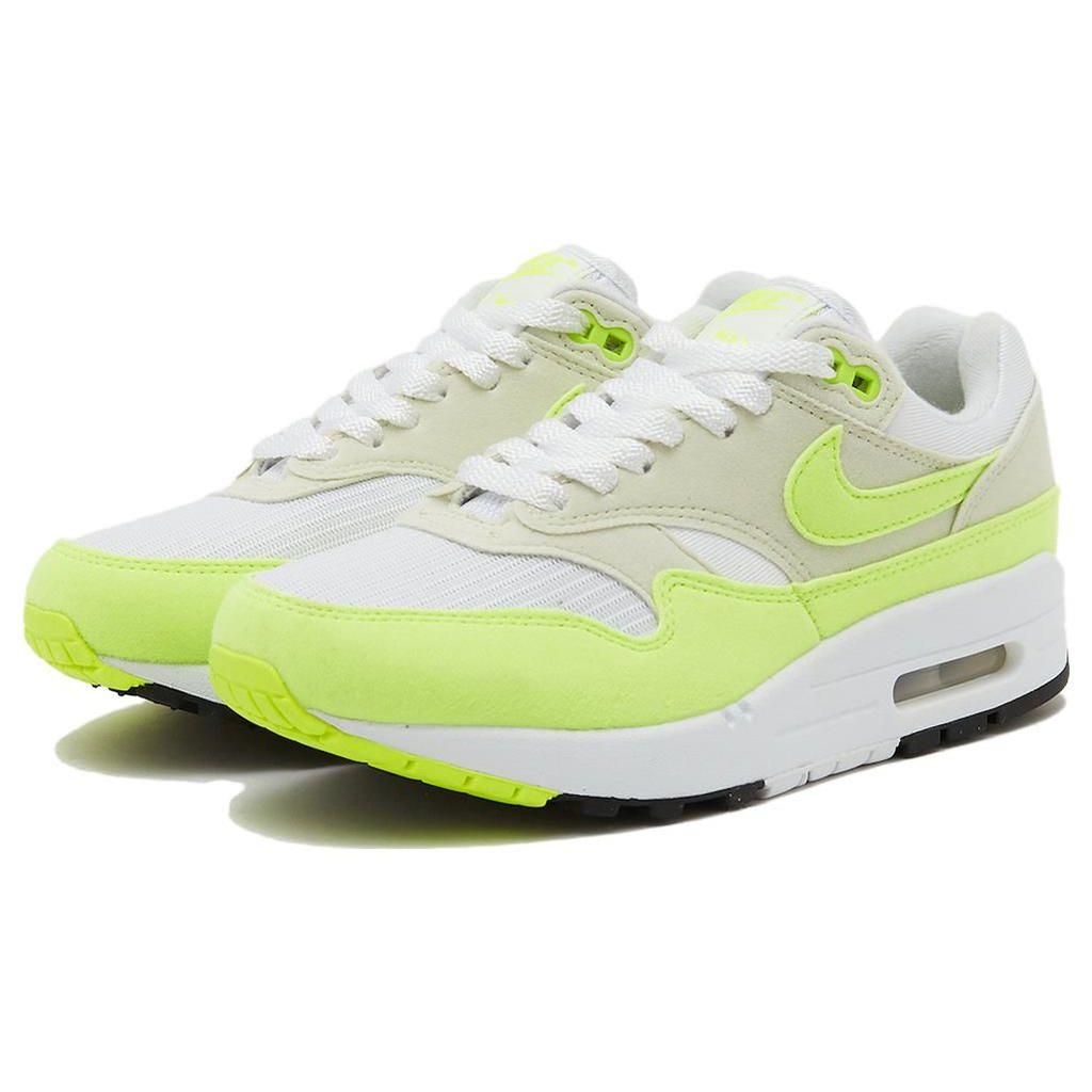 Nike Air Max 1 Volt Women Sneakers White Sea-Glass Black DZ2628-100