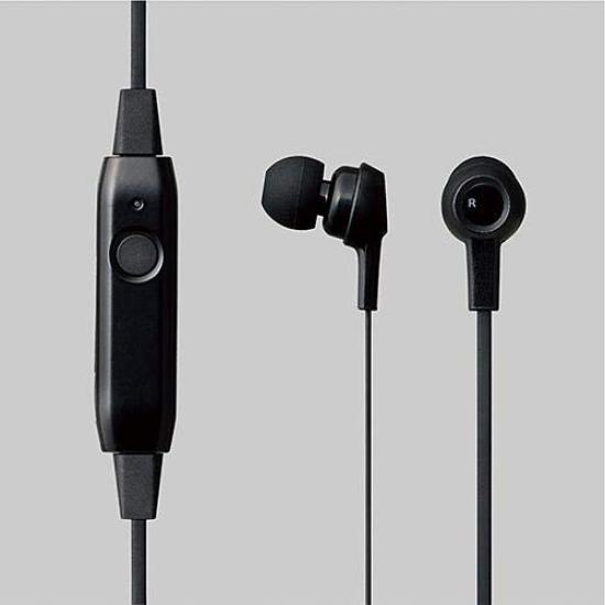 

ELECOM Bluetooth EarphonesEarplug TypeFAST MUSIC9.0mm DriverHPC16Black LBT-HPC16BK