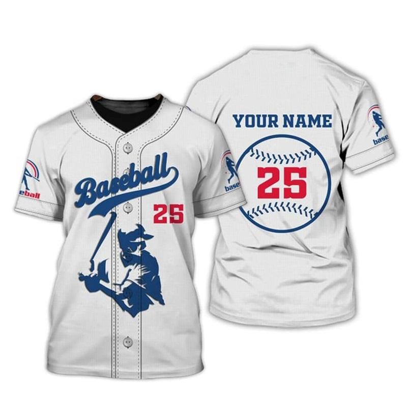Custom Personalized Name Baseball T-Shirt 3D Print Short Sleeve Baseball Tee Shirt For Men Kids Tshirts Gift For Baseball Player