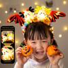 DIY Pumpkin Light-Up Headband Kit for Kids - Halloween Party Costume Prop