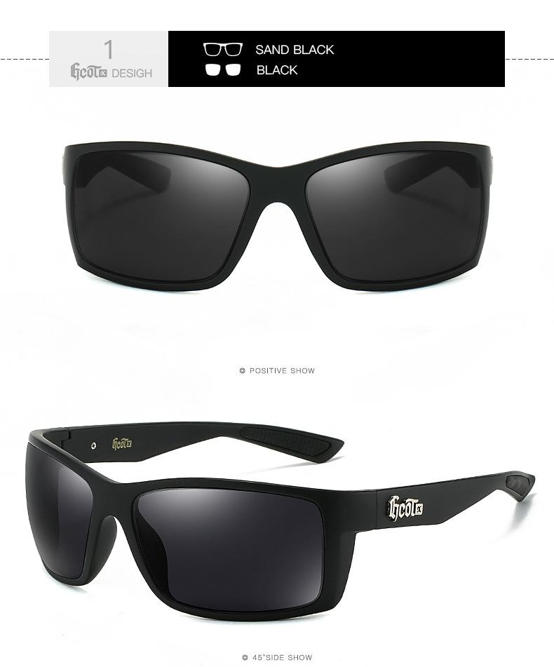 

GCOTX Trendy Chicano Mechanic Hip Hop Fashion Polarized Sunglasses West Coast Style Driving