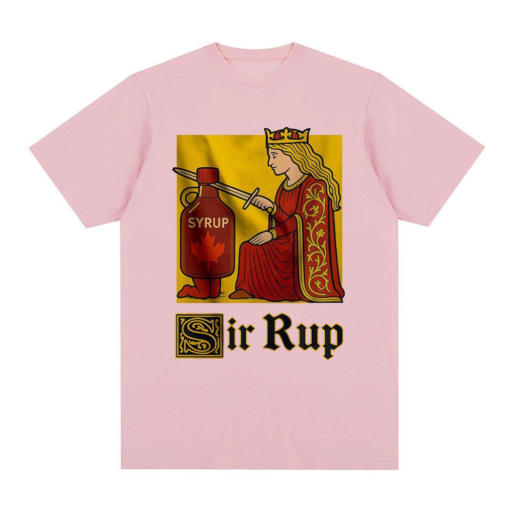Sir Rup Funny Knight Meme Graphic Tshirt Unisexs Women Clothing Cotton Casual Oversized Short Sleeves ONeck T Shirts Streetwear