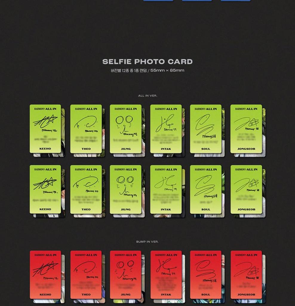 P1Harmony [HARMONY : ALL IN] 6th Mini Album