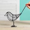 1PCS Fashionable Metal Wire Iron Bird Craft Iron Wire Bird Beautiful Decoration Gift Office Desktop