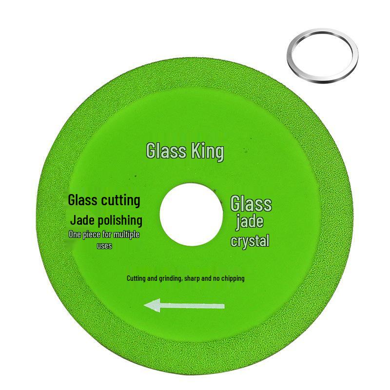 Diamond Cutting Disc for Tile, Ceramic, Glass, Jade, Crystal, and Wine Bottles - Sharp, No Chipping