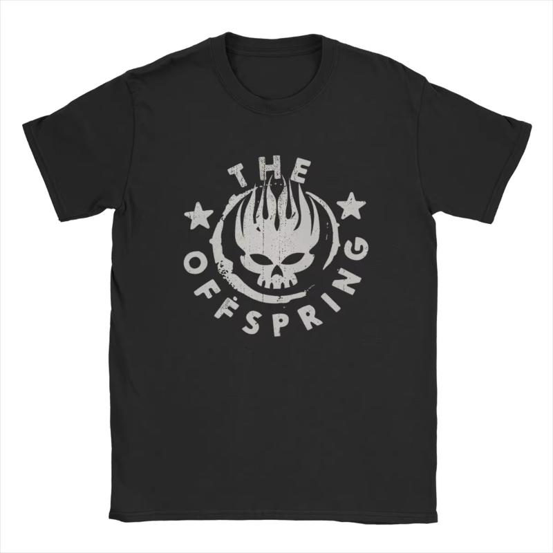 Punk Rock Band The Offspring Fun Tshirt Summer Trend Fan Enthusiast Printed Top Street Style