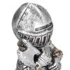 Medieval Crusader Knight Gnomes Guard Resin Ornament Outdoor Garden Decoration Statue#1