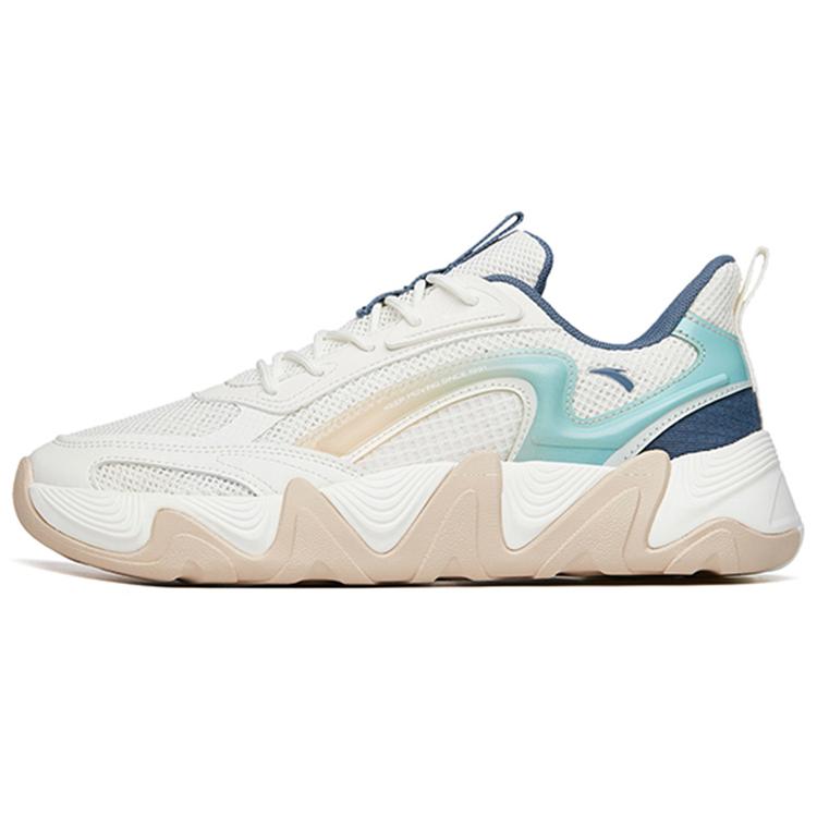 

Anta Fashion Collection Lightweight Low Top Skateboard Shoes Men s Blue White 40