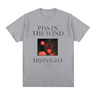 T-Shirt Album Piss In The Wind-MIDNIGHT Tee Cotton High Quality Harajuku Tee-shirt Summer Comfortable Shirt