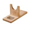 Glue Holder, Melt Organizer for Office, Secure Wooden Storage Stand, Detachable Tool Holder