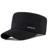 Quick-drying hat men's perforated mesh hat outdoor casual middle-aged flat-top hat breathable sun hat