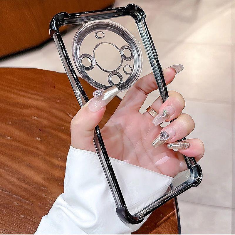 Realme Note 60 Mobile Phone Case Lens All-inclusive Soft Silicone Airbag Anti-drop Mobile Phone Case