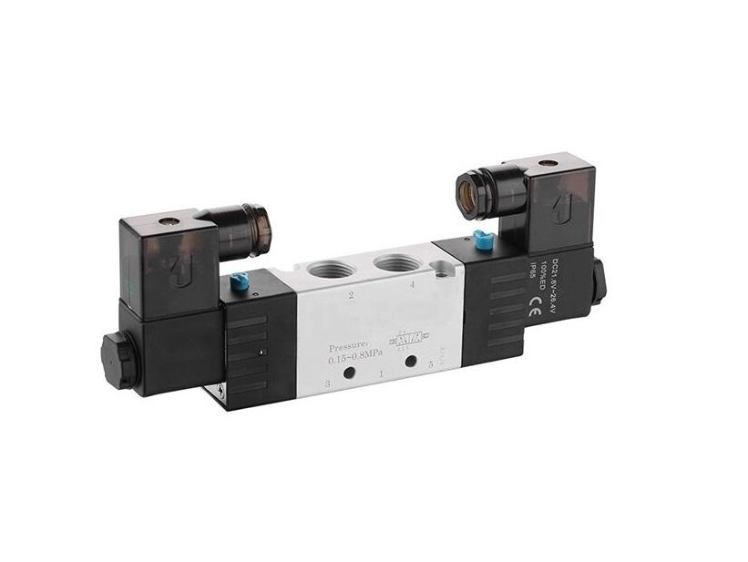 Elektrozawór Pneumatyczny 5/2" Gwint 1/4" 2 220V