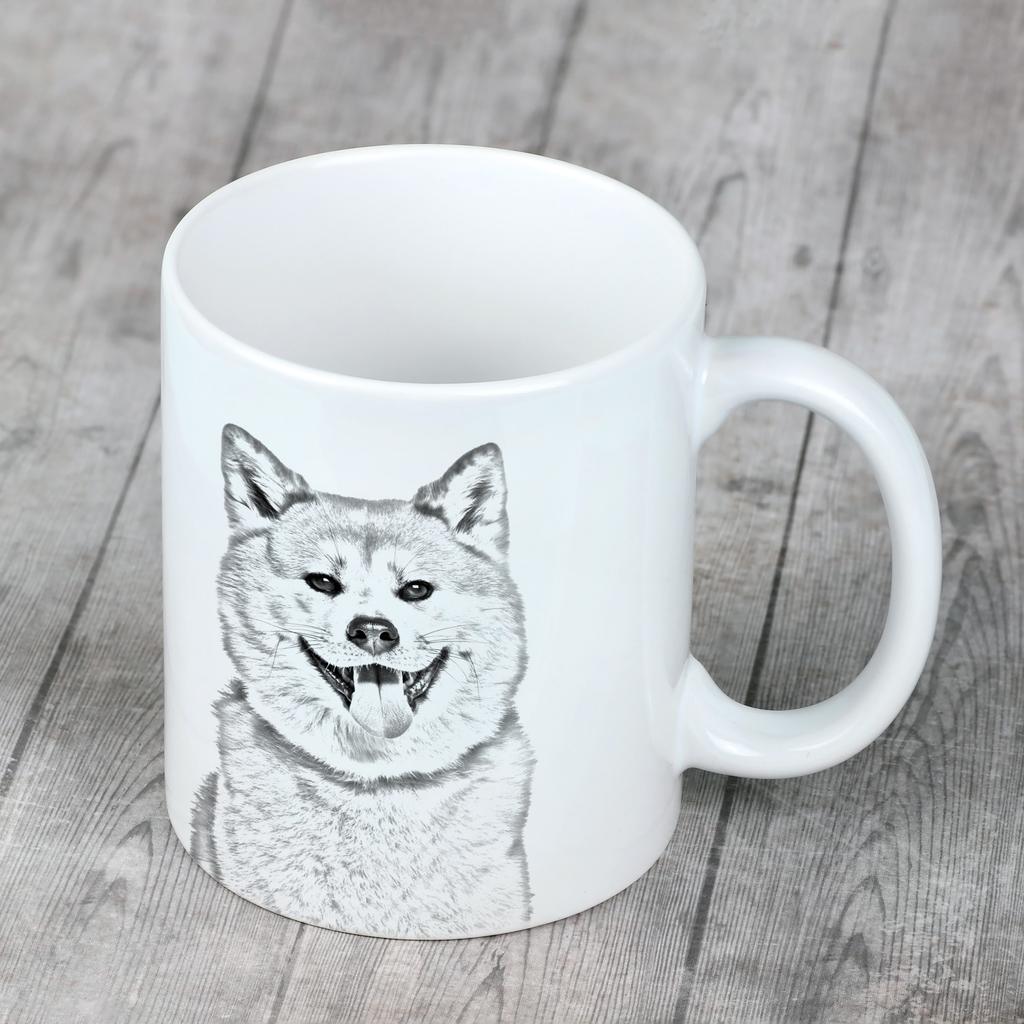 Akita, Akita Inu - cup with a dog, cup with a photo, personalized gift from the Art-Dog brand