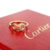 CARTIER  B4209348 #8(JP Size) ring gold K18 Pink Gold/diamond Women