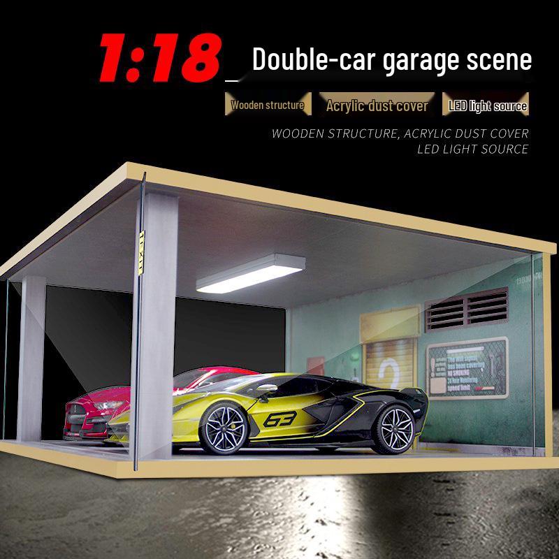 

1:18 Scale 3D Parking Garage Display Box for Toy Cars